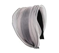 axy Serre-tête large au design tendance Bandeau vintage pour femme HRM2 (gris)