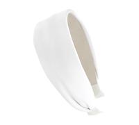 axy Serre-tête large avec aspect satiné élégant et brillance discrète pour femme HR10D (blanc)