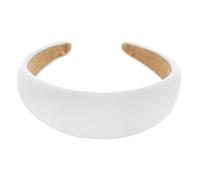 axy Serre-tête large avec tissu rembourré Candy Colours - Magnifique bandeau pour cheveux HRK2A (blanc)