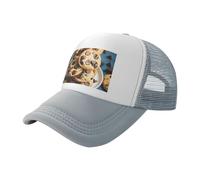 axzttupy Cookies Food Chocolate Chips Biscuits Print Summer Hat Baseball Cap Réglable Unisexe Outdoor Fishing Beach Travel Accessory, gris, Taille unique