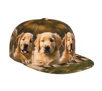 axzttupy Golden Retriever - Casquette de baseball tendance avec imprimé chiens et chiots