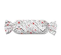 axzttupy Oreiller cylindrique doux pour la peau avec inscription « I Love You Words with Hearts »
