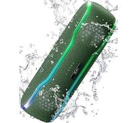 AY Enceinte Bluetooth Portable 25W, IPX7 étanche, Haut-parleur Bluetooth 5.3 Sans fil avec Lumières, Appairage Stéréo, Microphone Intégré, 24 Heures de Lecture pour la Fête, Piscine, Maison, Extérieur