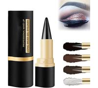 Ay-ky Long Wear Gel Eyeliner | Black Brown Silver Gray Gel Eyeliner Pencil | Long Wear Gel Eyeliner,Smooth Matte Coffee Eye-liner Pencil Tattoo Eyeliner Pen Makeup Eye-liners (04#)