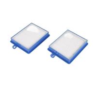 AY00-Filtre À Poussière Lavable 2 Pièces H12 H13 + 4 Filtre En Coton Moteur, Compatible Avec Les De Rechange For Aspirateur Electrolux, AEG