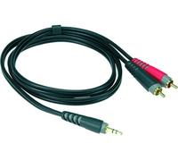 KLOTZ AIS GmbH AY7-0600 câble audio 6 m 3,5mm 2 x RCA Noir