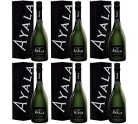 Ayala Brut Majeur avec étuis - Champagne - Lot de 6 bouteilles de 75 cl