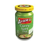 Ayam Pate de curry vert Thailande, sans gluten - Le pot de 100g