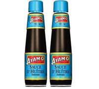 AYAM Sauce d'Huître | Haute Qualité | À base d'extraits d'huîtres | Saveurs Authentiques d'Asie | Cuisiner chez Soi | Alimentation Saine | Sans Gluten | Sans Conservateurs - 210ml - 1pc (Lot de 2)