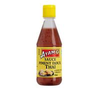AYAM Sauce Piment Doux Thaï | Épicée | Piments frais | Saveurs Authentiques d'Asie | Haute Qualité | Alimentation Saine | Sans gluten | Sans conservateurs | Format Familial - 400ml