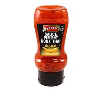 AYAM Sauce Piment Doux Thaï | Épicée | frais | Haute Qualité | Alimentation Saine | Sans gluten | Sans colorant | Sans Glutamate | Bouchon anti-goutte - 330g