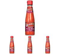 AYAM Sauce pour Nems | Sauce à base d'extraits de Poisson | Haute Qualité | Saveurs Authentiques d'Asie | Cuisiner chez Soi | Alimentation Saine | Sans Gluten | Sans Conservateurs - 200ml (Lot de 4)