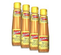 AYAM, Sauce Pour Poulet au Citron Chinois - Sauce Sucrée à Base de Citron et Prune Salée - Préparation Authentique pour Poulet au Citron - 210ml" (Lot de 4)