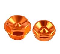 Ayame Cecilie Roue Essieu Avant Nut Collier Broche for K-T.M 150 200 250 125 300 350 400 450 500 530 SX SXF EXC EXCF XC XCF XCW XCFW 2003-2016 Cecilie (Color : Orange)