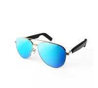 Ayaminolk lunettes intelligentes, Lunettes de Soleil Audio Bluetooth, Anti-lumière bleue, Imperméables et Résistantes à la Transpiration, Haut-parleurs Stéréo HD, Appels Mains Libres, Unisexe