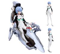 Ayanami Rei Figurine Statue, figurine d'anime Super Action, Whisper of Flower, figurine en PVC avec accessoires, 14 cm, ornements de bureau, objet de collection, cadeau