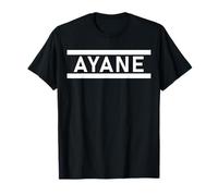 Ayane Hepburn Nom de Type sous « Ayane » « Ayane » Nom de l'alphabet Romain gravé Nom des Lettres Latines sortilège T-Shirt