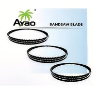 AYAO Assortiment de 3 lames de scie à ruban de 157,5 cm pour scie à ruban Ryobi, Wen, Powertec, Skil, Craftsman 22,9 cm