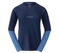AYAQ Mefonna Merino Long Sleeve W - Femme - Bleu - taille XS- modèle 2025