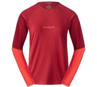 AYAQ Mefonna Merino Ls W - Femme - Rouge / Orange - taille L- modèle 2025