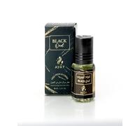 Ayat Black Oud, Parfum Concentré Sans Alcool, Notes de Jasmin et Musc, 3ml