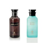 Ayat Perfumes - Coffret 2 Parfums ¿ Eau De Parfum Ombre Black 100 Ml & Dreaming 100ml
