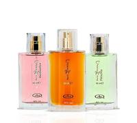 Ayat Perfumes - Coffret 3 Parfums - Eau de Parfum Choco Musk, Marshmallow & Pistachio - 3x50ml - Mixte - Parfums de Dubaï - Longue Durée - Idée Cadeau