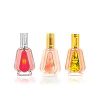 AYAT PERFUMES - Coffret 3 Parfums - Eau de Parfum Musk Areej, Cotton Velvet & Le Jasmine - 3x50ml - Mixte & Femme - Parfum Oriental de Dubaï - Longue Durée - Idée Cadeau