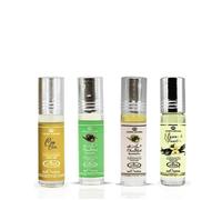 Ayat Perfumes - Coffret 4 Huiles Parfumées 6ml ¿ Choco Musk Vanilla, Pistachio, Marshmallow & Cup Cake