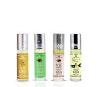 Ayat Perfumes - Coffret 4 Huiles Parfumées 6ml - Choco Musk Vanilla, Pistachio, Marshmallow & Cup Cake - Parfum de Dubaï - Mixte - Longue Durée