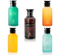 Ayat Perfumes - Coffret 5 Parfums ¿ Eau De Parfum Ombre Black, Ocean Blue, L¿Eternité, Dreaming & The Seashore