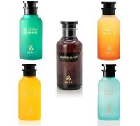 AYAT PERFUMES - Coffret 5 Parfums - Eau de Parfum Ombre Black, Ocean Blue, L’Eternité, Dreaming & The Seashore - 5x100ml - Mixte - Parfum Oriental de Dubaï - Longue Durée