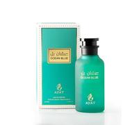 AYAT PERFUMES - Eau de Parfum 100ml Fragrance de Dubai Pour Les Hommes et Les Femmes - Parfum Femmes et Hommes - Cadeaux Idéal (Ocean Blue)
