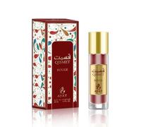 AYAT PERFUMES - Eau de Parfum Oriental Musk 30 ml - Mini Flacon Senteur Arabian pour Femme & Homme - Cadeau Original - Fabriqué à Dubaï (Qismet Rouge)