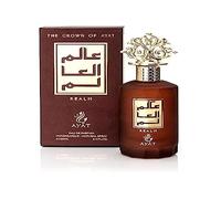 AYAT PERFUMES - Eau de Parfum REALM 100 ml Notes de Bergamote, Vanille, Datte & Noix de Muscade - Senteur d'Arabie Parfum Oriental pour Femme & Homme - Collection The Crown of Ayat - Fabriqué à Dubaï