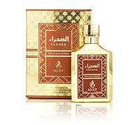 AYAT PERFUMES - Eau de Parfum SAHARA 100 ml - The Gold Series - Fragrance Arabian Parfum Oriental de Dubaï pour Homme - Jolie Bouteille Fabriquée aux Émirats