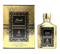 AYAT PERFUMES - Eau de Parfum CHEERFUL 100 ml - The Gold Series - Fragrance Arabian Parfum Oriental de Dubaï pour Homme - Jolie Bouteille Fabriquée aux Émirats