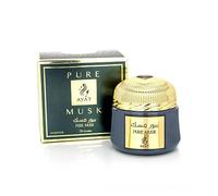 AYAT PERFUMES - Encens Oriental 70 g Parfum d'Ambiance Dubaï - Bakhoor Bakhour Maison ou Bureau Fabriqué à Dubaï (Pure Musk)