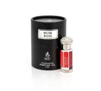 AYAT PERFUMES - Extrait de Parfum Musk Rose 12ml | Fabriqué à Dubai | Unisexe Sans Alcool | Huile Parfumée Arabian Longue Durée