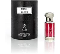 AYAT PERFUMES - Extrait de Parfum Musk Sugar 12ml | Fabriqué à Dubai | Unisexe Sans Alcool | Huile Parfumée Arabian Longue Durée
