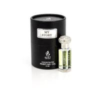 AYAT PERFUMES - Extrait de Parfum My Story 12ml | Fabriqué à Dubai | Unisexe Sans Alcool | Huile Parfumée Arabian Longue Durée