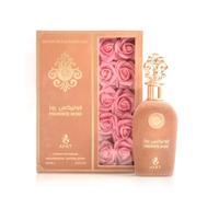 AYAT PERFUMES - Extrait Eau de Parfum Femme PHOENIX ROSE 100 ml Senteurs Florales & Fruitées - Idée Cadeau Femme Jolie Bouteille en Velours - Flower Edition - EDP Parfum Oriental Luxe de Dubaï