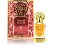 Ayat Perfumes - Huile de parfum 12ml - Extrait de Parfum sans alcool, Musc de qualité supérieure, Unisexe, Oriental, Arabe, Oud, Naturel, Ambre - Parfum de dubai (Lamsah 12 ml)