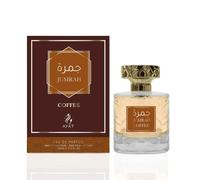 Parfum JUMRAH 100ml Made in Dubaï Avec Des Notes d'Épices Ambre Vanille Cannelle et Boisée - EDP Oriental Parfait Pour Les Femme et Les Homme (Jumrah Café)