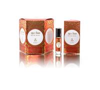 AYAT PERFUMES - Lot de 6 Huiles Parfumées Musc MUSK ROSE 6 ml aux Notes de Rose et Vanille Sans Alcool - Parfum Oriental Femme - Fabriqué à Dubaï