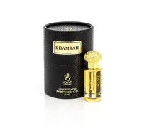 AYAT PERFUMES - Musc Huile Parfumée KHAMRAH Attar Extrait de Parfum Sans Alcool 12 ml - Senteur Arabian Parfum Oriental pour Femme & Homme Longue Tenue - Jolie Bouteille Fabriquée à Dubaï