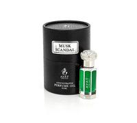 AYAT PERFUMES - Musc Huile Parfumée MUSK SCANDAL Attar Extrait de Parfum Sans Alcool 12 ml - Senteur Arabian Parfum Oriental pour Femme & Homme Longue Tenue - Jolie Bouteille Fabriquée à Dubaï