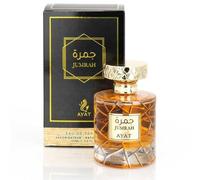 Parfum JUMRAH 100ml Made in Dubaï Avec Des Notes d'Épices Ambre Vanille Cannelle et Boisée - EDP Oriental Parfait Pour Les Femme et Les Homme