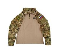 AYAY Veste tactique russe, FSB militaire russe KGB G3 Tactical Team Suit Veste à manches longues pour homme (CP Camo)