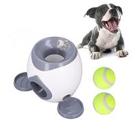 Ayayu Lanceur de Balle Automatique pour Chien Formation Intelligente récompense Alimentaire Chien Balle de Tennis Machine à Lancer